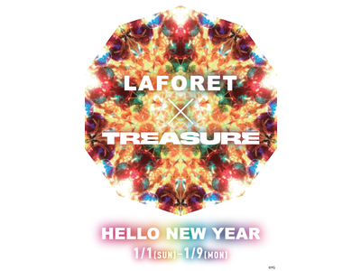 『LAFORET×TREASURE HELLO NEW YEAR』開催　グローバルボーイズグループTREASUREとのコラボレーション第2弾