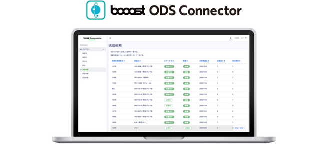 Booost、自動車・蓄電池トレーサビリティ推進センターの最新トレーサビリティサービスに対応した接続機能「booost ODS Connector」をリリース