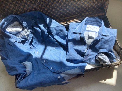 Frank&Eileenから日本限定ノーダメージデニムシャツが発売！