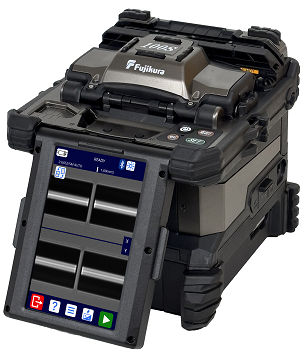 新型コア調心光ファイバ融着接続機と新型光ファイバカッタの販売開始