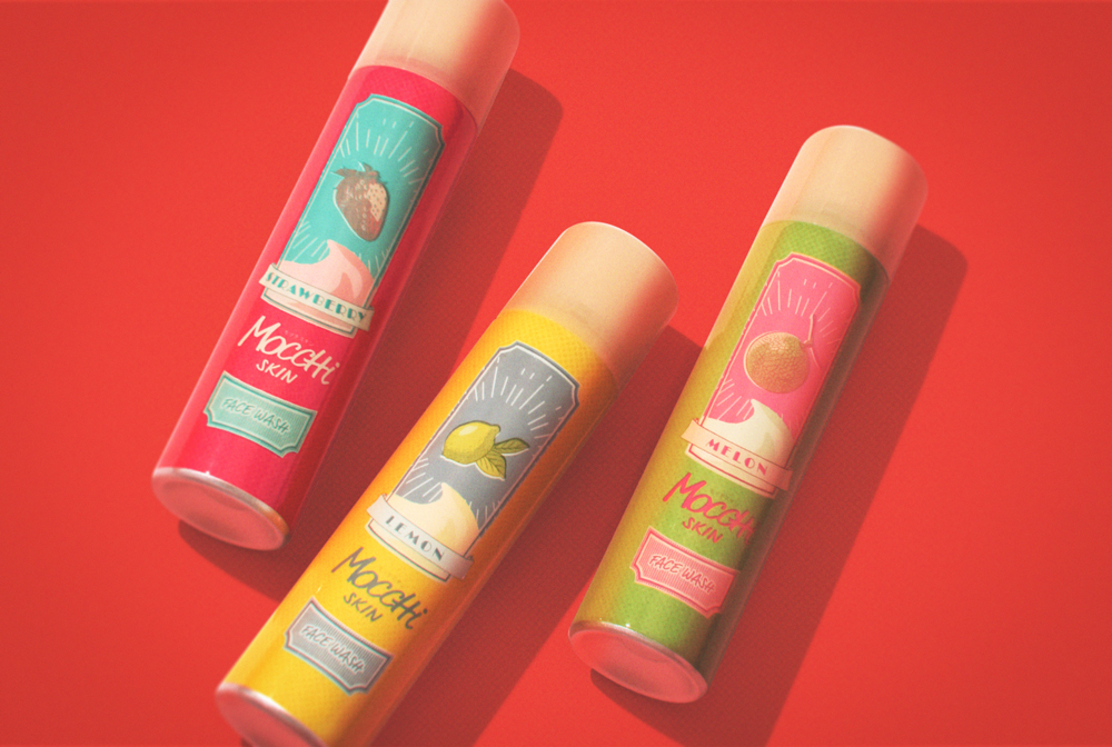 【レトロ×可愛い(ハート)♪】最旬POPな吸着泡洗顔フルーツシリーズが【期間限定】で新登場！