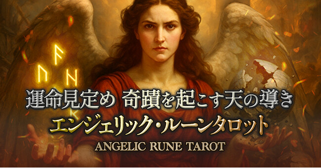 神託を刻むルーンと天使が届けるメッセージで深層を読み解く天輪氏が監修する占いコンテンツの提供を開始