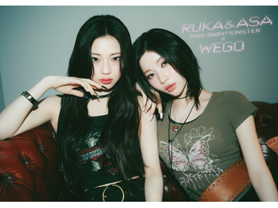 WEGO 2025 SUMMERビジュアルのモデルにBABYMONSTERのメンバー