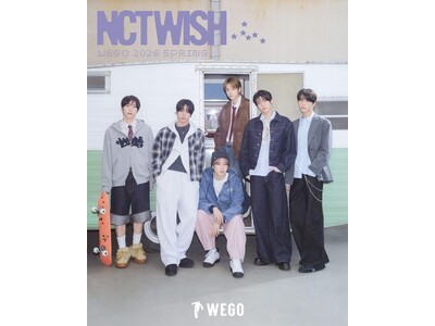 WEGO 2026 SPRINGのビジュアルモデルに「NCT WISH」が就任！