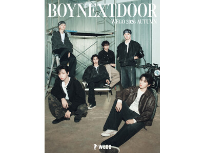 「BOYNEXTDOOR」がWEGOのシーズンビジュアルに再び登場。2026 AUTUMN & WINTERビジュアルモデルに就任！