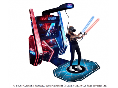 日本初!VRリズムゲーム「ビートセイバー アーケード」登場!