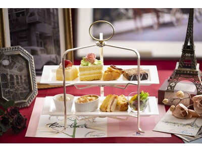 コロンバンの伝統スイーツが集うアフタヌーンティー　創業101年の歴史を凝縮。「殿下のアップルパイ」やバタークリームケーキなど、愛され続けるロングセラーを厳選