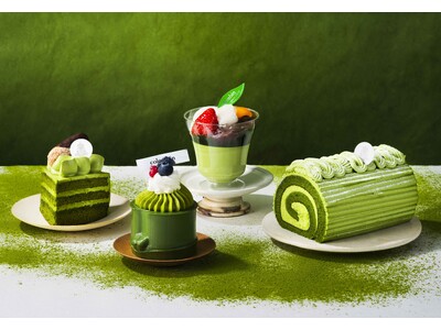 コロンバンが新作ケーキを期間限定販売　抹茶を主役にしたバタークリームケーキやババロアなど4品が登場