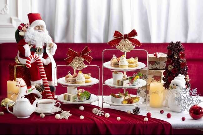 コロンバン原宿サロンのクリスマスアフタヌーンティー