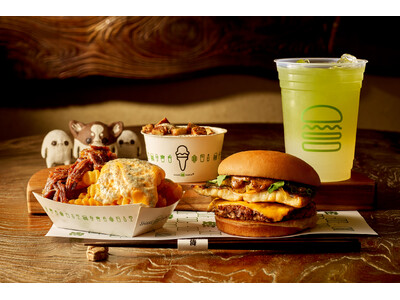 Shake Shack日本上陸10周年記念！ミシュラン2つ星の日本料理店「傳」長谷川在佑シェフと9年ぶりの再コラボ。限定バーガー「傳シャック（10th Anniv.）」など4品のセットを2日間限定発売