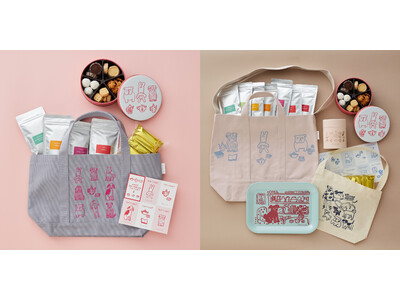【Afternoon Tea】数量限定の福袋！網中いづるさんイラストのトートバッグに人気の紅茶、焼き菓子...