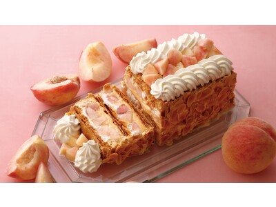 【KIHACHI】みずみずしい“白桃”をサクサクのパイ生地で贅沢にサンド！「KIHACHIの白桃パイ」が夏季限定で登場