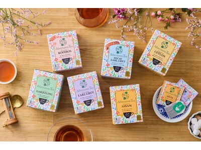 【Afternoon Tea】新作「オーガニック アッサム」が家庭用紅茶シリーズに登場！「ディカフェ アールグレイ」など定番5種も全国のスーパーマーケットで発売