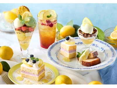 【Afternoon Tea】シチリアレモン×ピスタチオの新作パフェなど、キュンと甘酸っぱい「夏のレモンづくしスイーツ」