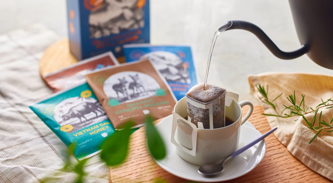 阪急百貨店コーヒーブランドより、サステナブルと産地に寄り添う「ドリップコーヒーセット」を2026年3月1日(日)新発売