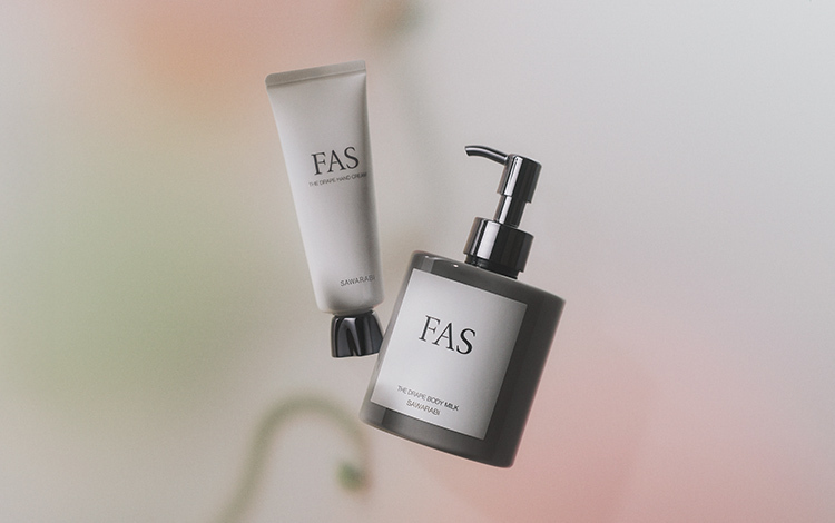 ベストコスメ15冠*¹を受賞したボディのエイジングケアシリーズ「FAS ザ ドレープ」より発売のボディミルク＆ハンドクリームに、春の気配を漂わせる新たな香り「SAWARABI」が新登場