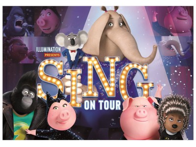 世界初「イルミネーション・シアター」が登場！“新！スーパー・リアル・ミュージカル・アトラクション”『SING ON TOUR』来春オープン決定！