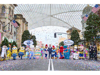 ユニバーサル・スタジオ・ジャパン ２５周年 “Discover U!!!”本日3月31日(火)、パーク開業２５周年「アニバーサリー・セレモニー」を開催！