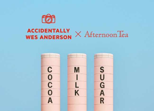 人気Instagramコミュニティ「Accidentally Wes Anderson」と初コラボレーション!世界観を楽しむアイテム9月3日(水)発売!