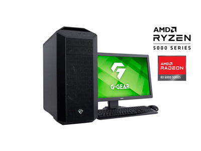 G-GEAR、AMD RADEON RX 6900XTグラフィックス搭載のハイエンドゲーミングパソコンを新発売