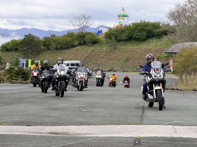 【高知県大豊町】ゆとりすとパークおおとよにて、ライダー向け交流イベント「Honda Dream Cafe mini」が開催されました