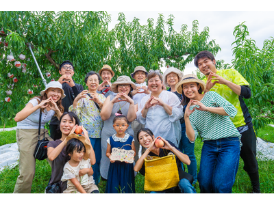 【6月7日(土)、15日(日)@福島県国見町】桃の袋掛け体験を開催