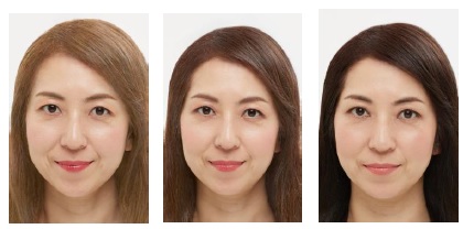 髪の明るさに合わせたメイクアップ　「色使い」×「メリハリ感の調整」で自然に印象アップ