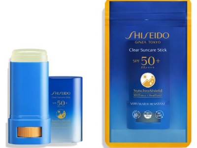 いつでも強力な紫外線から肌を守る「SHISEIDO」の新日焼け止めスティック　2021年5月1日（土）発売　～外出先で手を使わず簡単に塗り直し可能、外袋に資生堂で初の生分解性フィルム採用～