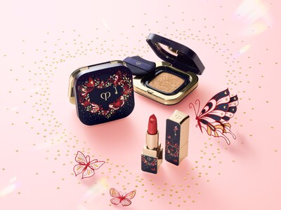 ときめきの出会いへと導く自由な羽ばたき　クレ・ド・ポー ボーテのメイクアップアイテムより　愛の絆を表現した限定パッケージが登場