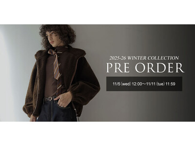 【Re:EDIT（リエディ）】2025-26 Winter PRE ORDERが11/5（水）12時よりスタート