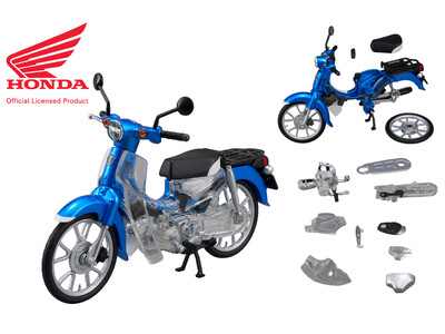 カブ主様必見！Honda「スーパーカブ110」が解体組み立てパズルになった！1/12スケールで精密再現！