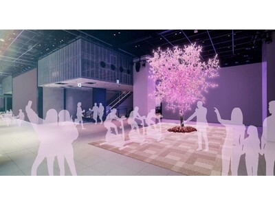 日本一早いお花見！？自転車をこいで4mの桜を咲かそう！渋谷で無料体験型イベント開催