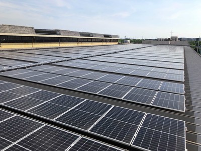 トーヨーカネツ千葉事務所に自家消費型太陽光発電設備を導入