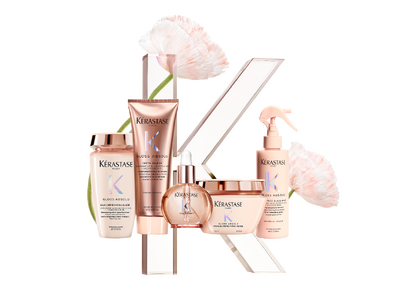 ケラスターゼから待望の新シリーズ「グロスアブソリュ」が誕生。ケラスターゼ独自のテクロノジーを採用し、水光のようなツヤと軽やかさを両立。