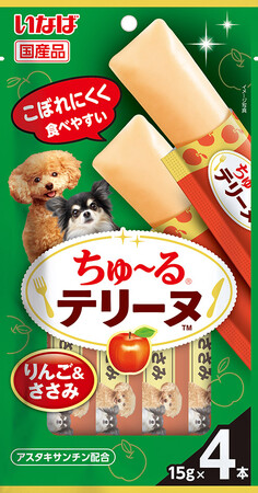 いなばペットフード　わんちゃん用「ちゅ～るテリーヌ」にフルーツフレーバー新登場！