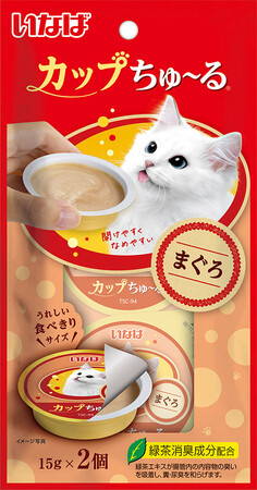 いなばペットフード　猫ちゃん用「カップちゅ～る」新発売！