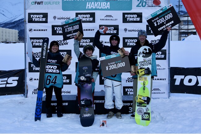 1月26日（月）に開催した「2026 TOYO TIRES FWT HAKUBA QUALIFIER 4*」のリザルトを発表