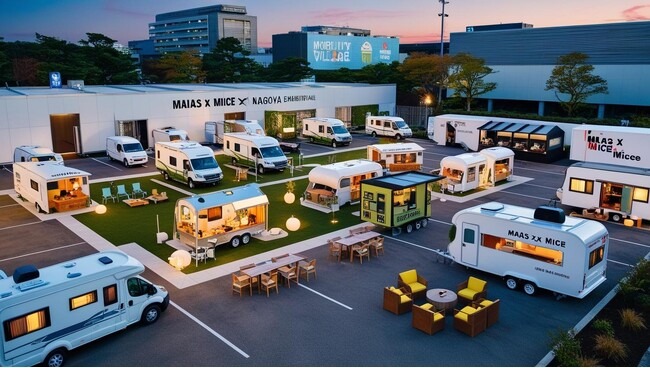 Mobility Village誕生--名古屋に“動くホテルと未来の集落”が出現。11/22～24、Cybertruck試乗・防災TKB体験などモビリティ実証を一挙公開【取材歓迎】