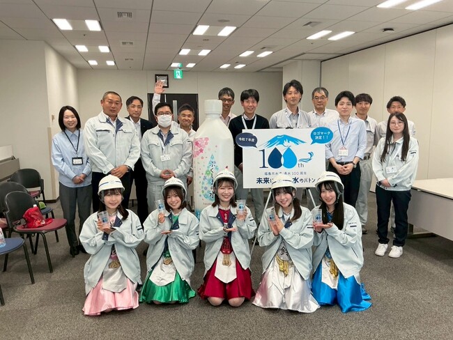 福島市通水100周年「ふくしまの水」アイドルけっぱって東北の特別ラベル発売決定！