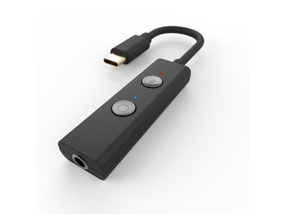 よりスマートなボイス コミュニケーションが行えるフィンガー サイズのハイレゾ対応USB DAC & ノイズキャンセリング マイク /インライン コントロール搭載USBヘッドセット
