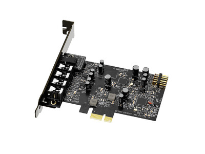 Audigy �V���[�Y�̐V���f���A120dB SNR�A�ő�32bit/384kHz�Đ��ɑΉ� PCI-e �T�E���h�J�[�h�uSound Blaster Audigy FX Pro�v�����̂��m�点