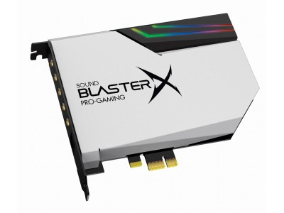 サウンドカード「Sound BlasterX AE-5」のスペシャルカラー＆LEDテープ増量の Sound BlasterX AE-5 Pure Edition [直販限定] 発売のお知らせ