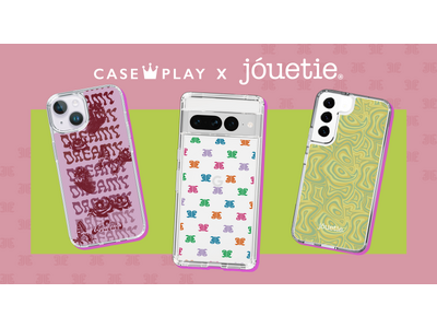 ファッションブランド『jouetie』のスマートフォンケースが、“機種×コンテンツ×デザイン”で豊富なスマホアクセサリーを取り揃えるCASEPLAYから登場！！