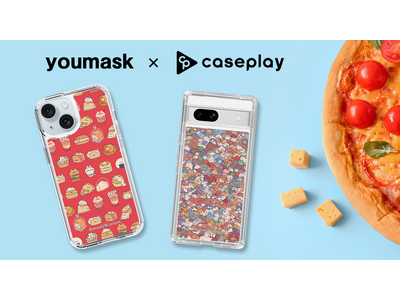 SNSで人気のクリエイター「youmask」のスマートフォンケースが、“機種×コンテンツ×デザイン”で豊富なスマホアクセサリーを取り揃えるcaseplayから登場！