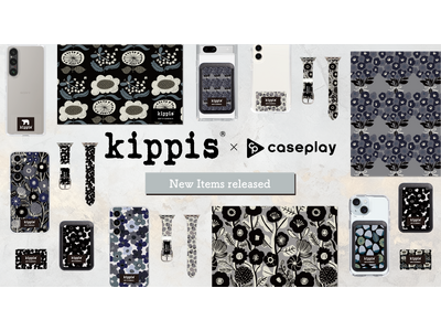 スマホアクセサリーショップcaseplayから、kippis(R) (キッピス)第２弾のアートパネルスピーカー、MagSafe対応カードウォレットなど全4アイテムが新登場！