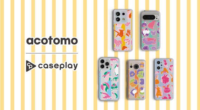 �y�X�}�z�A�N�Z�T���[�ƊE�z�Ή��@�퐔/�R���{��/�f�U�C������No1��caseplay�ɂ� �C���X�g���[�^�[�uacotomo�v����f�U�C���̃X�}�[�g�t�H���P�[�X�� �f�U�C���~160�@��ȏ�Ŕ̔����I