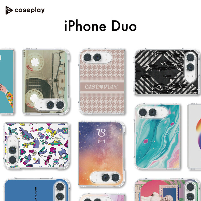 �ŐV�@��uiPhone Duo�v�ɑΉ������X�}�z�P�[�X��caseplay�ɂĔ̔��J�n�B5,000�ȏて1�̖L�x�ȃf�U�C������A�����ɂ҂�����̃X�}�z�P�[�X�������悤�I