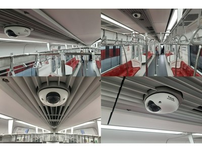 列車内の防犯・セキュリティを監視カメラにより強化！VIVOTEKの車両向けカメラMD8563-EH がMRT（都市交通機関）に採用されました！