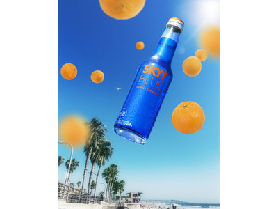 ハジける爽快感！ サンフランシスコ発の瓶入りRTD（※1）『スカイブルー』より新フレーバー「サニーオレンジ」が6月22日（火）より発売開始！