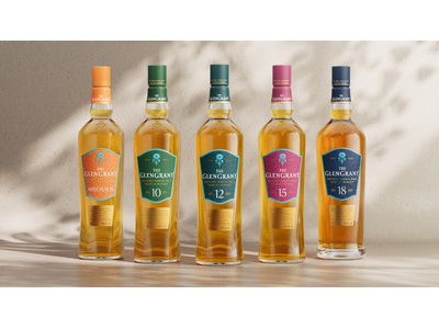 シングルモルトスコッチウイスキーの名門、「グレングラント」がパッケージをリニューアル